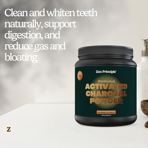 Activated Charcoal Powder for Skin Detox Digestive Support 12oz