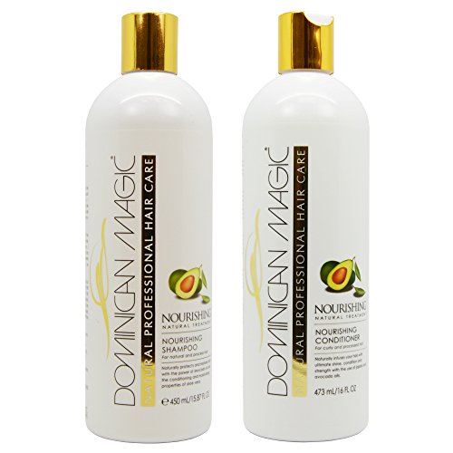 Dominican Magic Nourishing Shampoo & Conditioner Duo with Avocado & Aloe Vera - 16oz