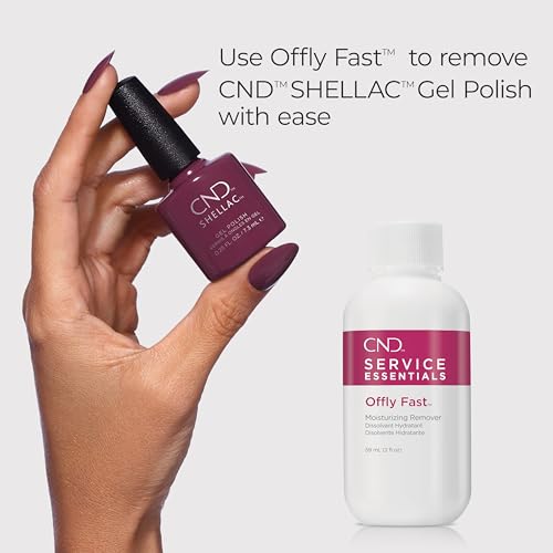 CND Shellac OFFLY FAST Moisturizing Nail Remover (Packaging May Vary)