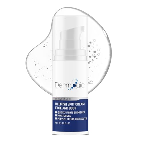 Dermlogic Acne Spot Treatment - Fast-Acting Clear Skin Formula for Face & Body