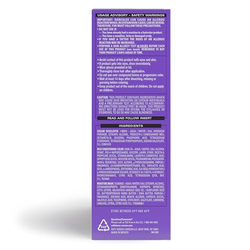 SoftSheen-Carson Dark and Lovely Fade Resist Rich Conditioning Color, Natural Black 372