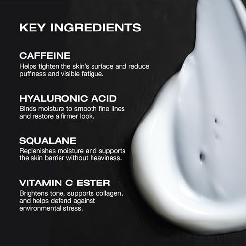Time Machine Men¡¯s Face Moisturizer ? Anti Aging Cream with Caffeine, Hyaluronic Acid & Squalane ? Firming, Lightweight, Non-Greasy ? 1.69 oz