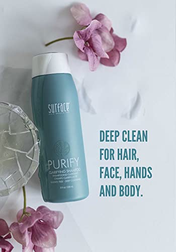 Surface Hair Purify Clarifying Shampoo - Deep Clean, Sulfate-Free, 8 Fl Oz