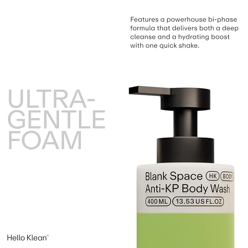 Anti-KP Body Wash with Hydrating Bi-Phase Formula for Bumpy Skin
