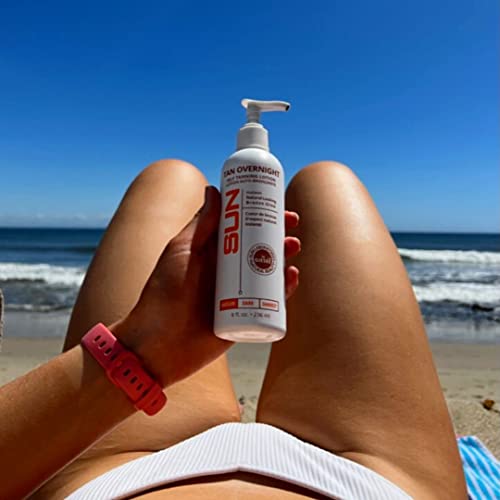 Self Tanning Lotion Medium to Dark - Long Lasting, Odorless Sunless Tan for Face & Body