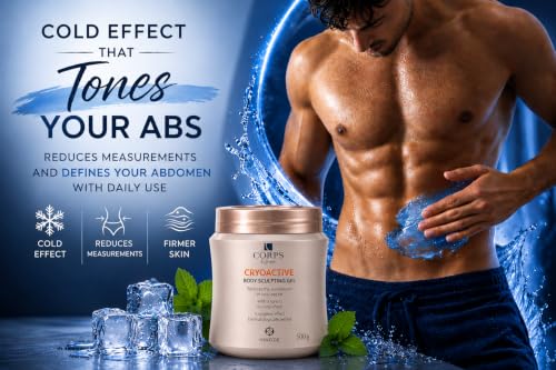 Cryoactive Body Gel for Cellulite, Firming & Fat Reduction 500g
