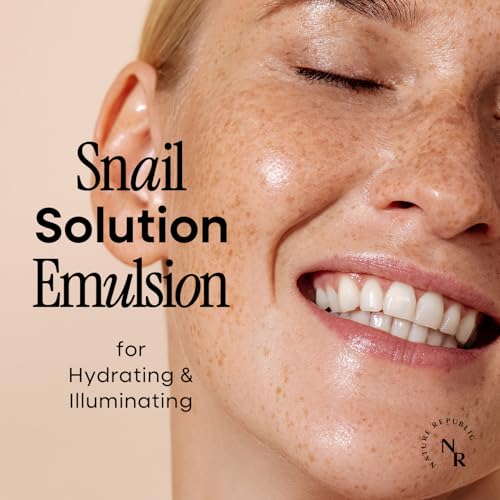 Nature Republic Snail Mucin Emulsion - 120mL Daily Hydrating Moisturizer