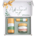 Skincare Gift Set for Women -3 Piece Natural Self Care Kit with Grass Fed Tallow & Probiotic Deodorant, Hydrating Body & Lip Balm ? Clean Beauty Gift For Birthday or Anniversary.