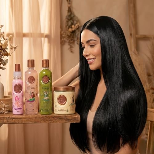 Botanical Keratin Hair Straightening and Growth Kit - 250ML + Repair Set