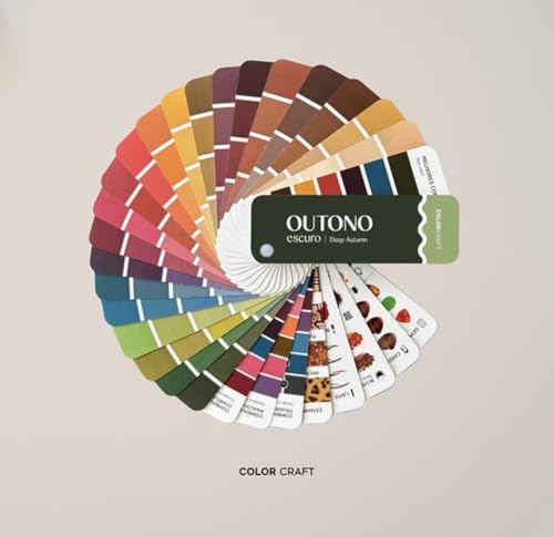 Deep Autumn Color Analysis Fan – 90 Colors, 18 Combos & Style Guide - Variation of Deep Autumn