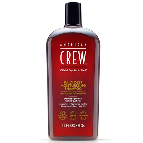 American Crew Men's Deep Moisturizing Shampoo 33.8 Fl Oz - Citrus Mint, Pack of 1