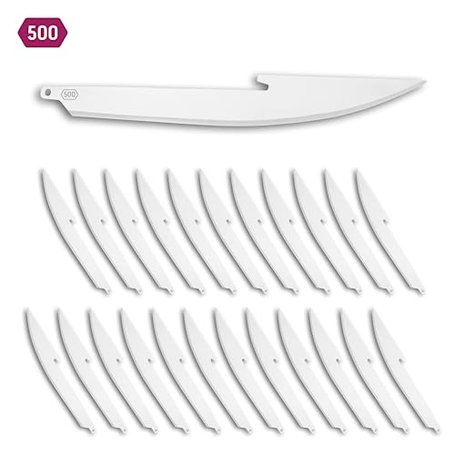 Outdoor Edge 5.0" RazorSafe Replacement Boning & Fillet Blade Pack - 24 Pieces, Value Version
