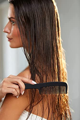 5.9 Inch Bulk Hair Combs Pack of 200 - Individually Wrapped for Women & Kids