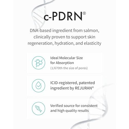 REJURAN¢ç Turnover Cream Enhanced, DOT¢â c-PDRN¢ç - Salmon DNA PDRN Face Moisturizer for Regeneration, Deep Hydration, Collagen Boosting, and Glow-Enhancing Skin. Korean Skin Care (1.69 fl oz)