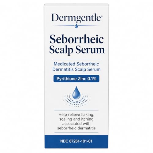 Dermgentle Seborrheic Scalp Serum - Fast-Acting Relief for Redness & Dermatitis, 1 Pack