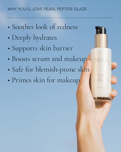 3-in-1 Pearl Peptide Glaze Essence Toner Serum Mini 1 oz - Hydrating Skin Care