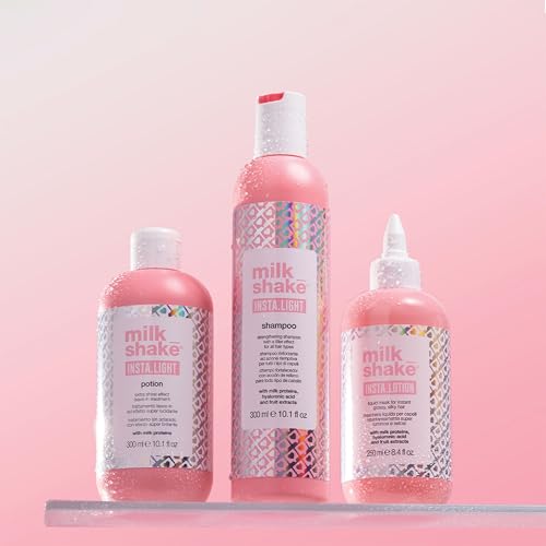 Milk_Shake Insta Lotion Liquid Mask 8.4 fl oz – Glass-Hair Gloss & Frizz Control