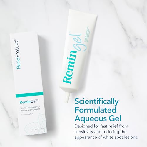 Hydroxyapatite Tooth Remineralization Gel - Strengthen Enamel & Reduce Sensitivity, Fluoride-Free