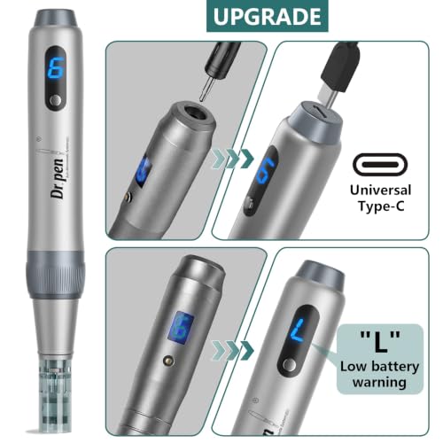Microneedling Pen for Home Use - 0.25mm Micro Needling Device
