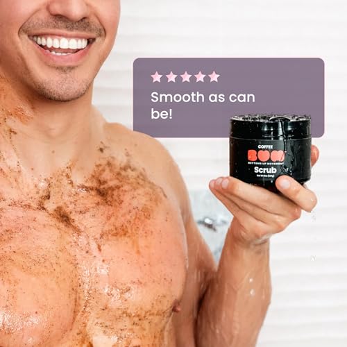 BUM Coffee Sugar Scrub for Body - 2 oz Exfoliator with Shea, Coconut & Vitamin E (Variation of THIS listing)