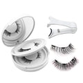Ginani Magnetic Lashes, Magnet Eyelashes with Applicator for Valentine's Day,No Glue o Liner Needed Reusable Eyelashes Kit for Women Daily Use(Natural+Fuller)