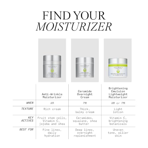 Overnight Anti-Aging Cream with Ceramides & Hyaluronic Acid - 1.7 fl oz