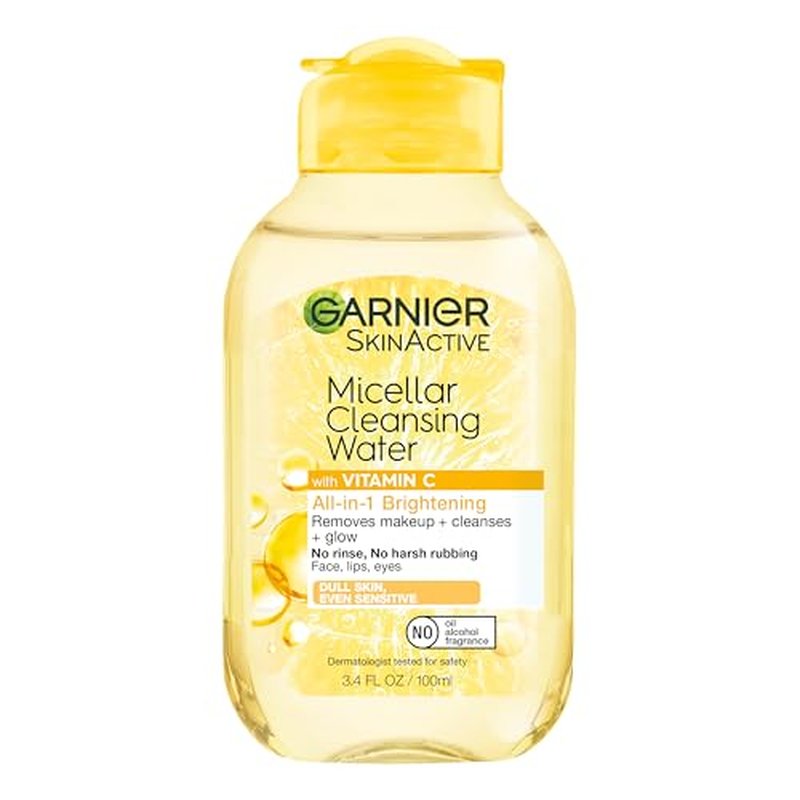 Garnier SkinActive Micellar Water, Facial Cleanser and Makeup Remover Mini's 3 Pack, 1 Skin Care Gift Set