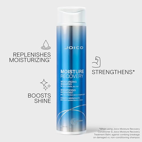 Joico Moisture Recovery Shampoo 10.1 Fl Oz for Dry Hair - New Look