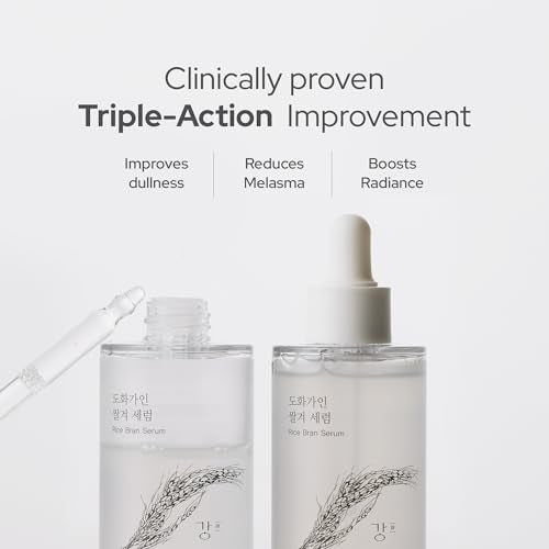 Face Serum for Women Korean Glow with 5% Niacinamide (Icheon Rice Bran) ? Hydrating Formula for Even Tone, Glowing Skin, Hyperpigmentation, Daily Glow Care, 1.69 Fl oz.