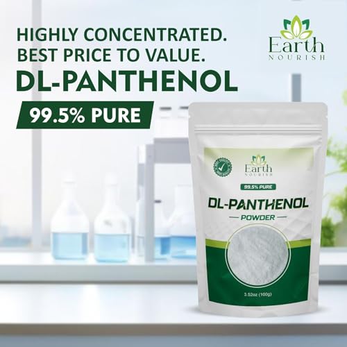 DL-Panthenol Powder 3.52oz - Provitamin B5 for Hair & Skin DIY Cosmetics (Variation of THIS listing)