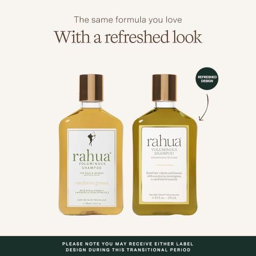 Rahua Voluminous Shampoo 9.3 Fl Oz - Natural Hair Care for Fine to Medium Hair