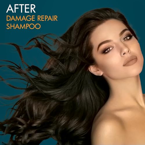 Damage Repair Shampoo for Hair Strengthening & Breakage Prevention - 10 oz