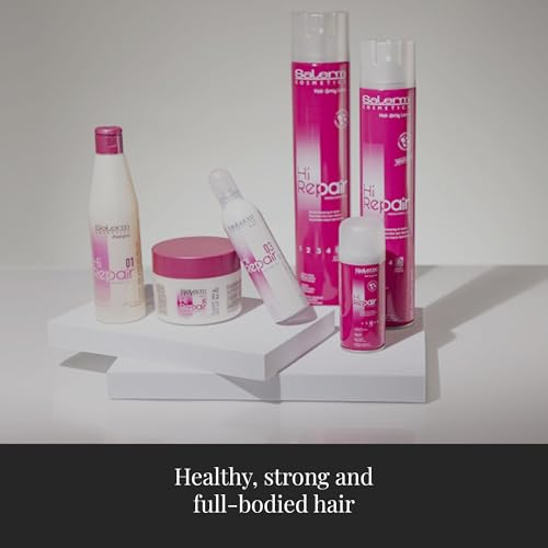 SALERM - Repairing Hair Mask - Hi Repair Mask 02-250 ml - Deep Hydration for Damaged Hair - Repairs and Rejuvenates - Shinier and Softer Hair - Immediate Effect