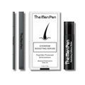The Men Pen Eyebrow Boosting + Caffeine Kit | Eyebrow, Beard and Hair Filler | Waterproof, Long Lasting, Sweat Proof - Light Brown