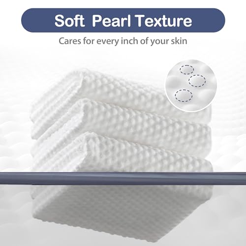 Ourmed Life Face Towels, 11"¡¿9" Disposable Face Towel ? Ultra-Soft, Thickened Facial Towelettes, Lint-Free Dry Wipes for Sensitive Skin, Ideal for Makeup Removal & Skincare (50 Count, 2 Pack)