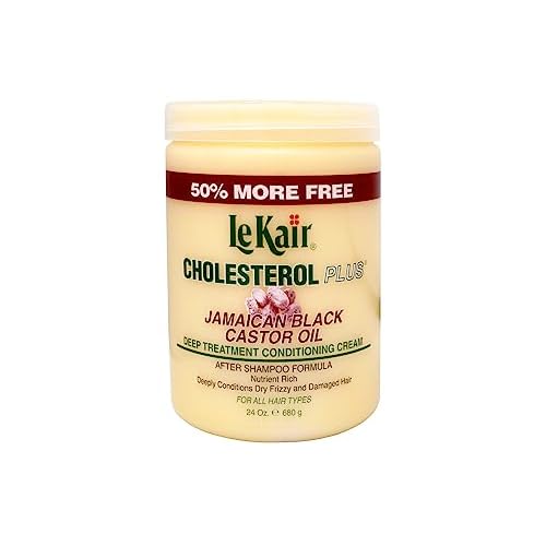 Cholesterol Plus Jamaican Black Castor Oil Deep Treatment Conditioning Cream 24 Oz.