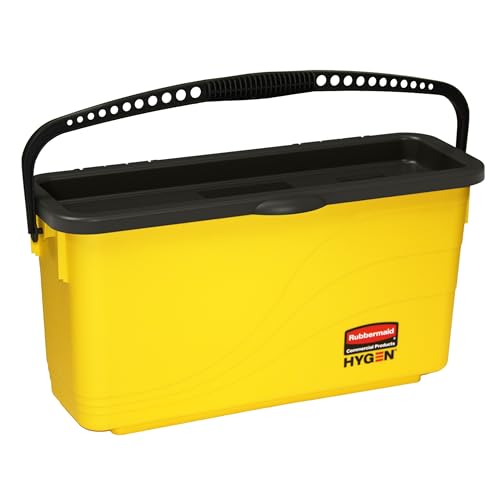 Commercial Microfiber Mop Bucket with Charging and Storage for Janitorial Cleaning