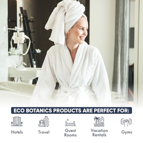 Terra Pure Eco Botanics 4-Bottle Hotel Toiletries Set: Shampoo, Conditioner, Body Lotion & Hand & Body Wash (10.14 fl oz each)