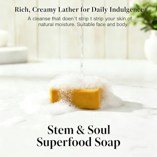 Turmeric Lemon Soap Bar for Dark Spots & Skin Clarifying - 3 Pcs - Nourishing & Oil Control
