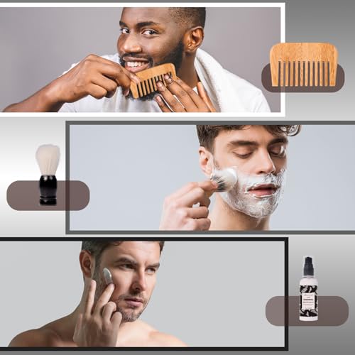 Father Day Gift for Men Spa Gifts for Men, Charcoal Bath and Body Gift Set for Men, 10 Pcs Spa Kits Ideal Birthday, Christmas. Men's Relaxation Bath Baskets, Self Care Kit