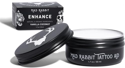 Tattoo Care Kit with Sunscreen, Lotion & Balm - Full Coverage Tattoo Set