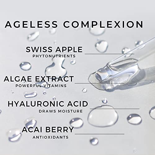 Georgette Klinger Stem Cell Serum - Anti-Aging Face Serum with Hydrating Hyaluronic Acid - Promotes Cell Turnover, Improves Skin Firmness, and Reduces Wrinkles for Youthful Skin - 1 oz