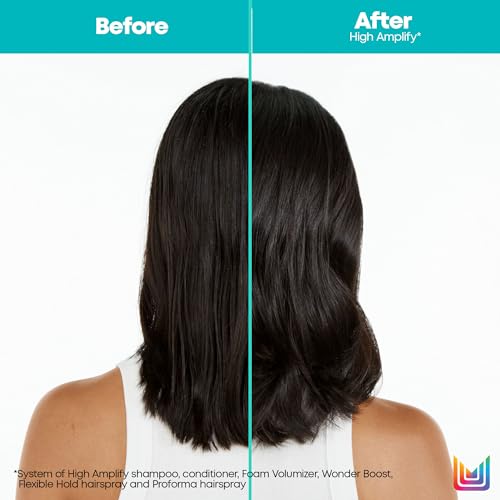 Matrix High Amplify Wonder Booster Root Lifter Spray - Provides Extreme Volume & Body, Boost Structure in Fine Hair, Thin & Limp Hair, Flexible Hold, 8.5 Fl Oz, Vegan