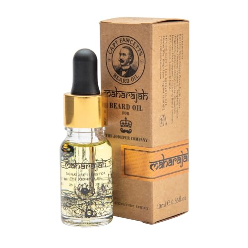 Captain Fawcett Maharajah Beard Oil 10ml - Nourishing & Fragrant Beard Care