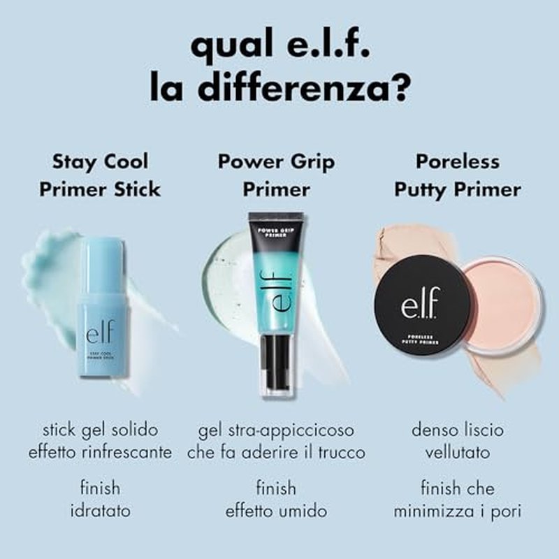 e.l.f. Stay Cool Primer Stick,Hydrating Gel Primer Preps Skin For Makeup,Imparts A Cooling Feel,Infused With Aloe Water,Vegan & Cruelty-Free,(Pack of 2)