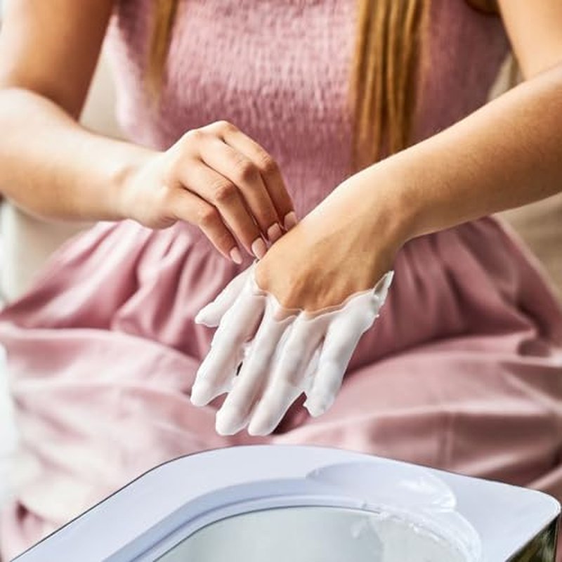 6lb Peppermint Scented Paraffin Wax for Hand and Feet, Use with any Paraffin Wax Machine for Hand and Feet