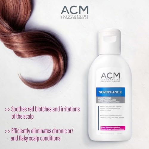 Anti-Dandruff Shampoo for Scalp Relief - 1 Count - ACM Novophane.K
