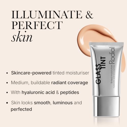 Rodial Glass Skin Tint Capri Tinted Moisturizer - Lightweight Natural Foundation