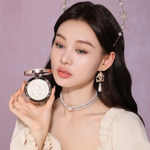 Flower Knows L03 Chanting Anthem Moonlight White Highlighter 0.28oz - Velvet, Buildable Glow