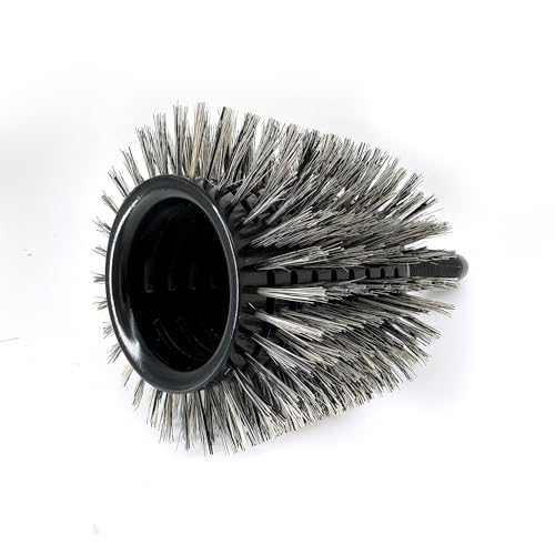 Long Hair Hair Brush with 5 Inch Barrel - Luxe Black & Rose Gold Variation